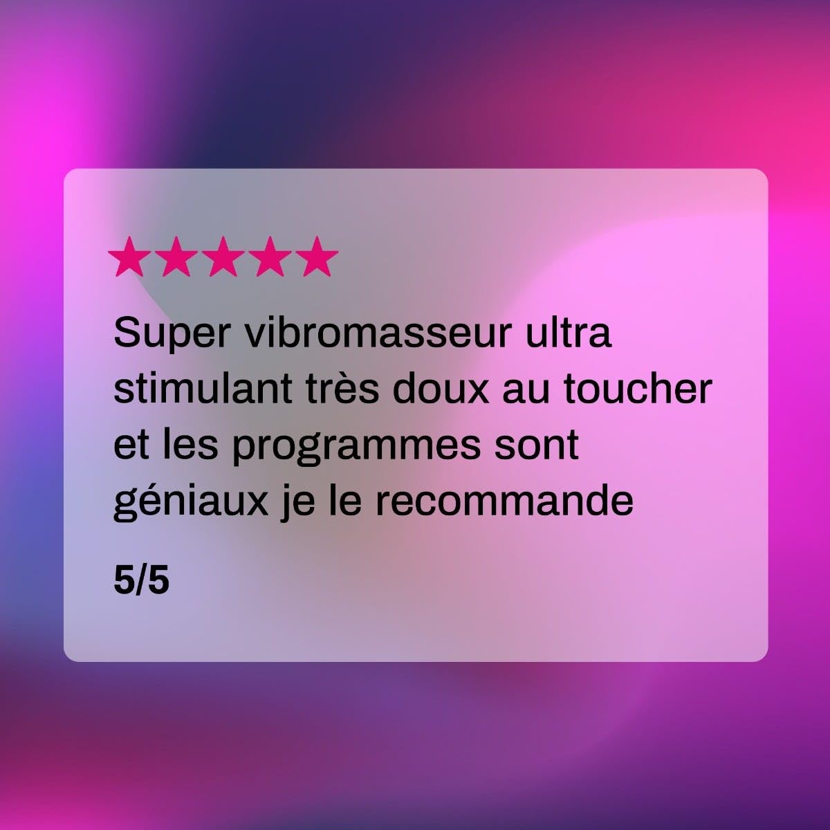 Dorcel Divine Sucker - 6072141 Vibratori rabbit Noir Ø 3,5 x 20,5 cm