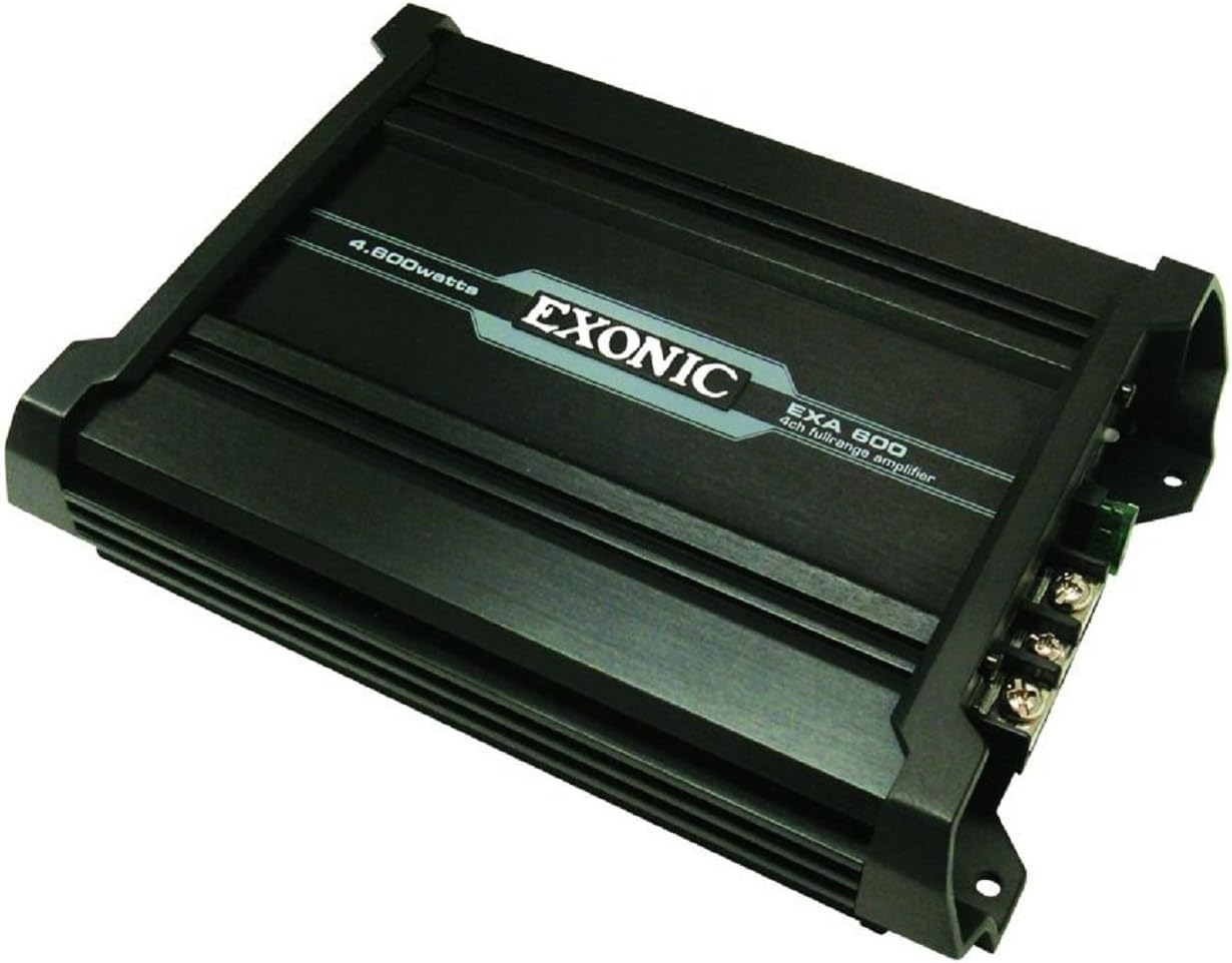 Exonic EXA 600 600W 2 ohm Stable FR4 2 Side PCB 4 Channel Fullrange Amplifier