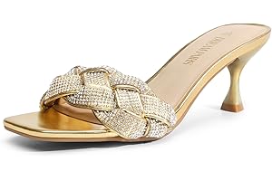 Women’s Gold Kitten Heel Sandals: A Touch of Glamour for Every Occasion