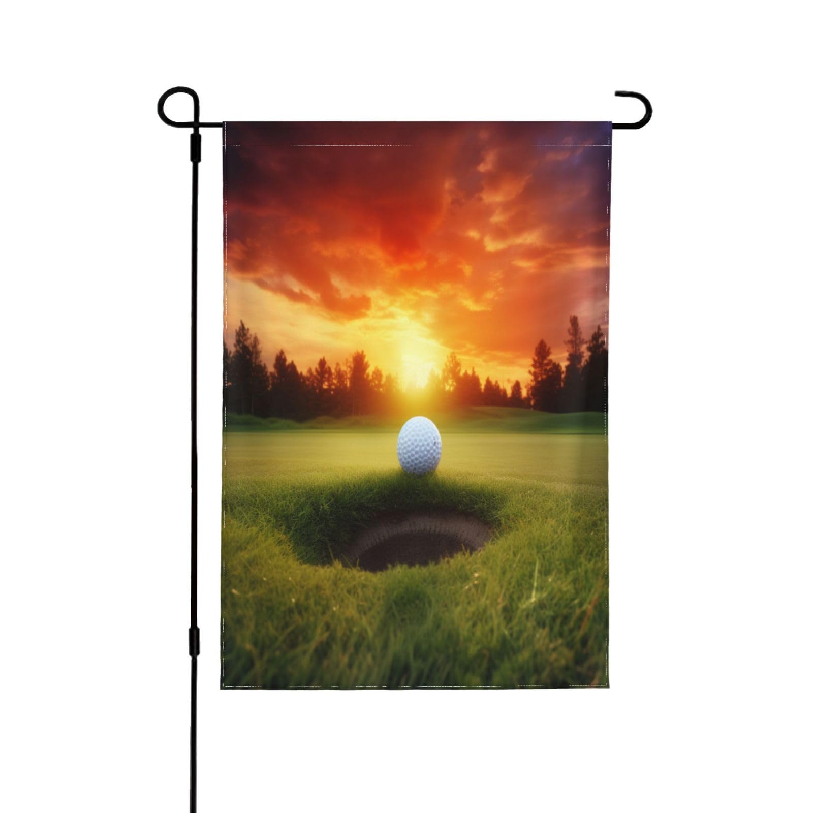 Drapeau de jardin imprimé décoration extérieure grand format 71x101cm double face