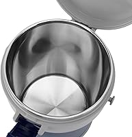 Vista 8 de Contenedor de alimentos aislado, 2L 3 niveles de acero inoxidable al vacío, recipiente aislado con tapa, recipientes térmicos para el almuerzo, caja