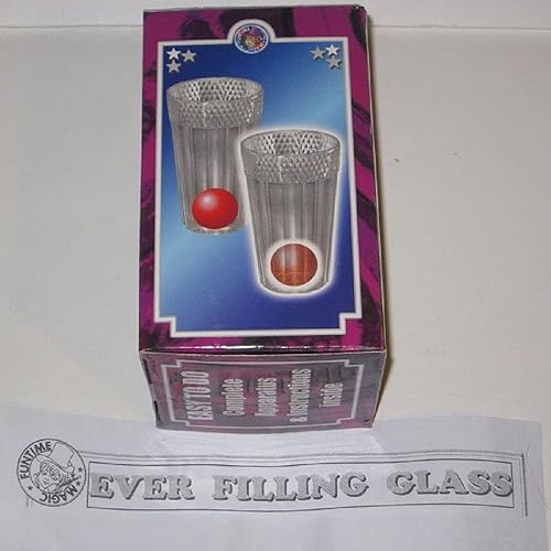 Miniatura 5 de MilesMagic Magician's Ever Filling Glass Gimmick Cualquier forma de líquido que se bloquea a sí mismo Efecto de leche Truco de magia real