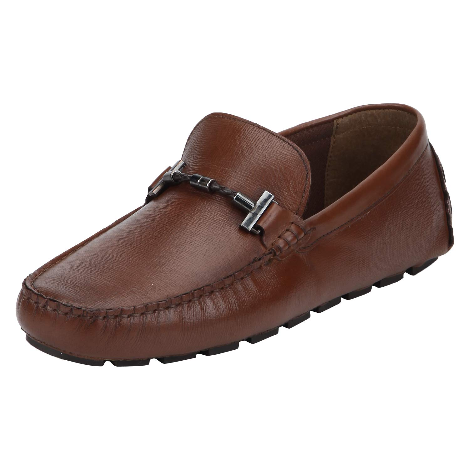 Red Tape Mens Leather Slipon Loafers 
