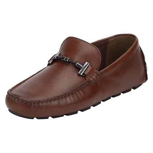 Red Tape Mens Leather Slipon Loafers 