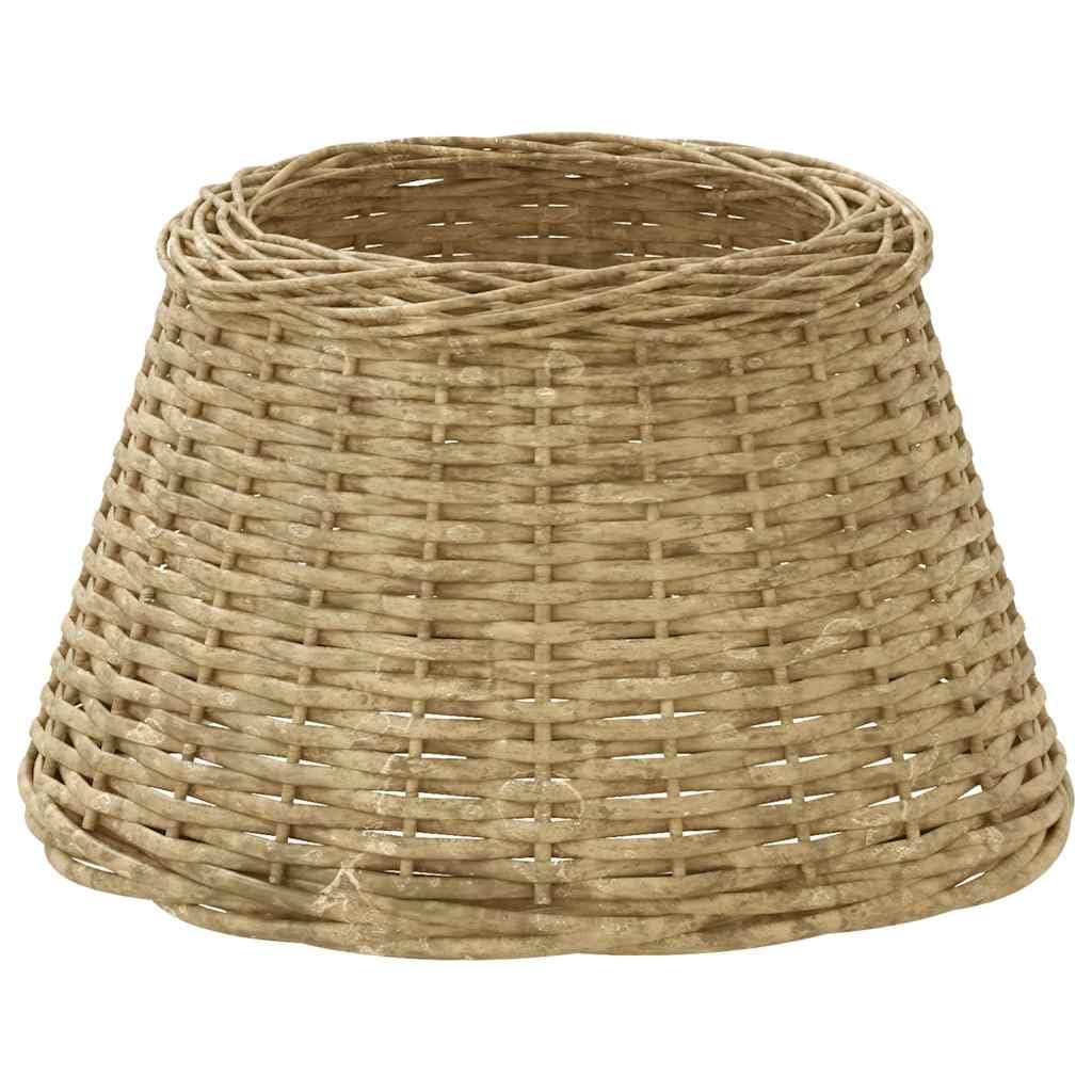 vidaXL Lamp Shade - Brown - Wicker - 45x28 cm