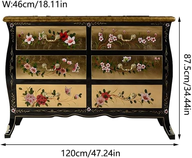 Sideboard Buffet Cabinet Living Room And Hallway Cabinets Kitchen And Sideboards Gold Leaf Painted Chests Of Drawers Decorative Cabinets Kitchen Storage Cabinets