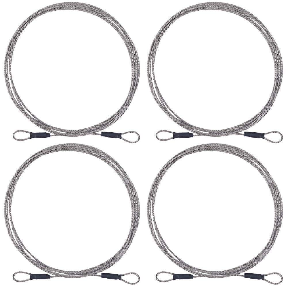 GORGECRAFT 6-Pack Acciaio Inossidabile Cordino Cordino Cavo Cinghia di S