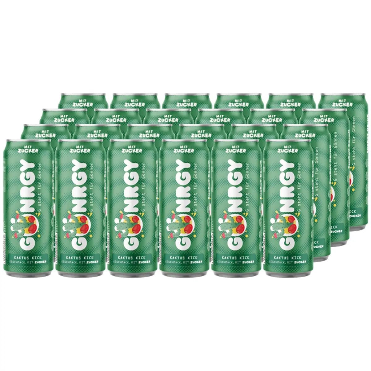 Kaktus Kick mit Zucker - GNRGY Energy Drink by MontanaBlack 24x 500ml :  Amazon.de: Lebensmittel & Getrnke