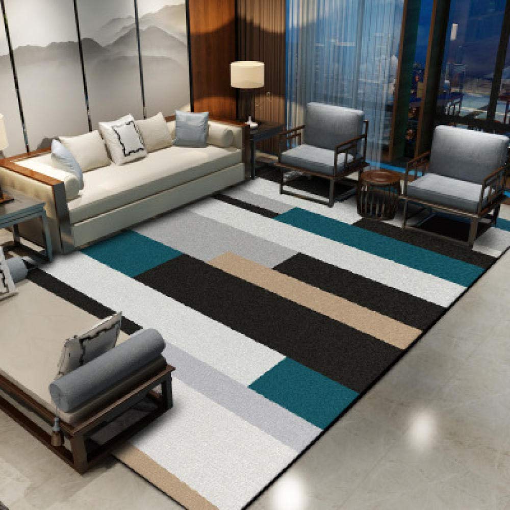 Tapis de grande surface antidérapant pour éviter les chutes en salon