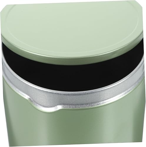 Miniatura 5 de Zerodeko Bote de café 2 piezas de hojalata caja de dulces, recipiente de té, recipientes de té, recipiente redondo con tapa, juego de té, recipiente