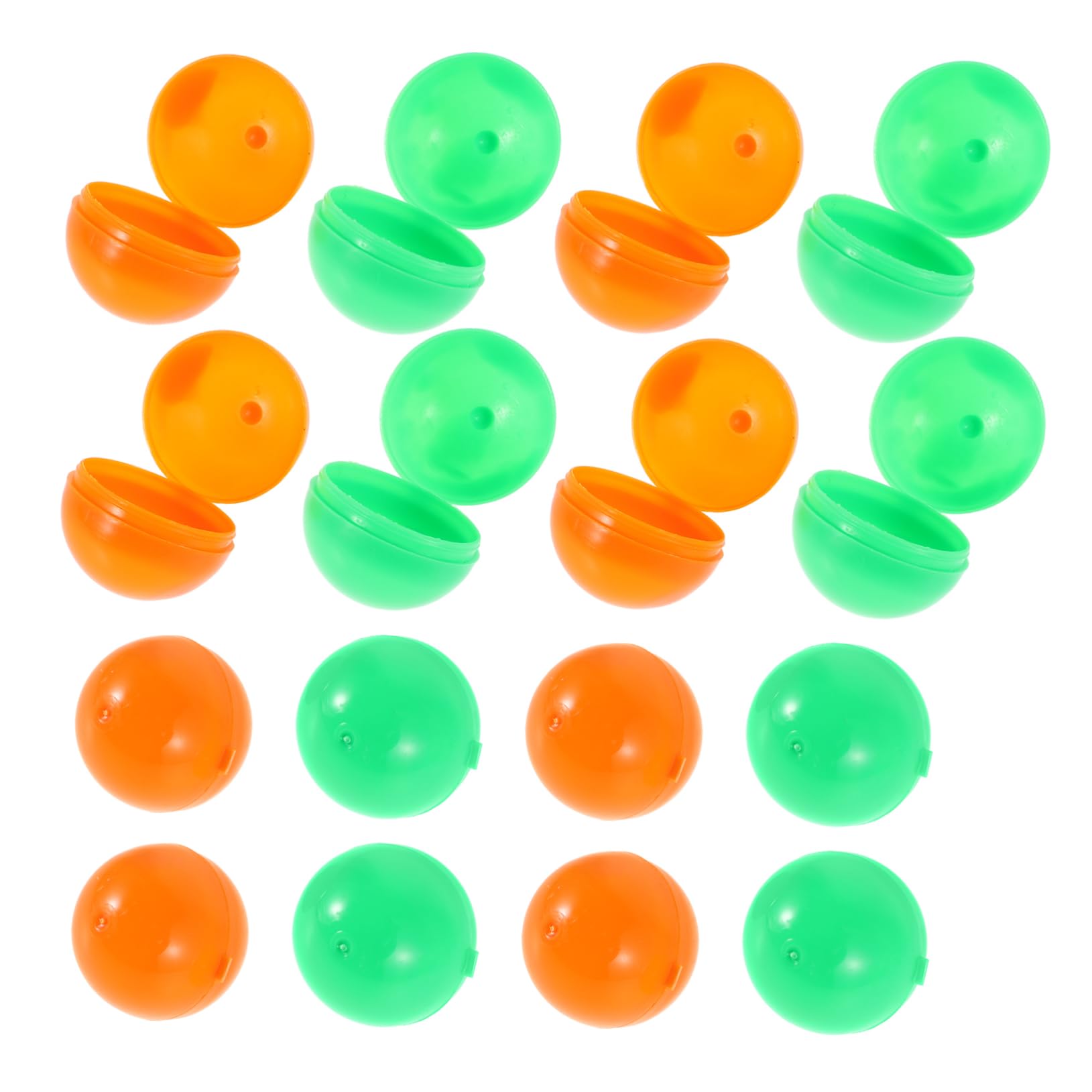 ULTECHNOVO 25pcs Lightweight 4 Cm Hollow Plastic Raffle Balls Fillable Balls Mini Plastic Lucky Small Balls For Raffle Draws Bingo Games Party Activities