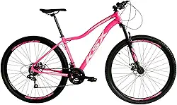 Bicicleta Bike Aro 29 MTB Aluminio KSX SD7 24V Câmbios Especiais Marchas Index Cabeamento Interno Feminina