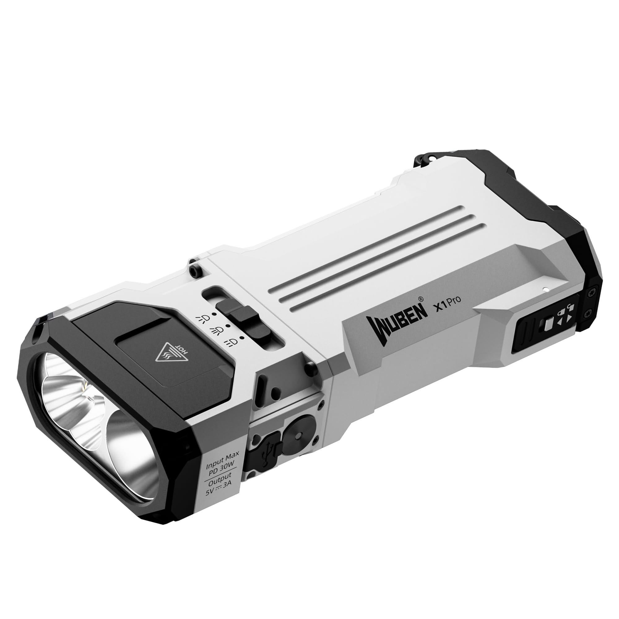 WUBEN(ウーベン) X1Pro 懐中電灯 强力 12300 ルーメン 高輝度…