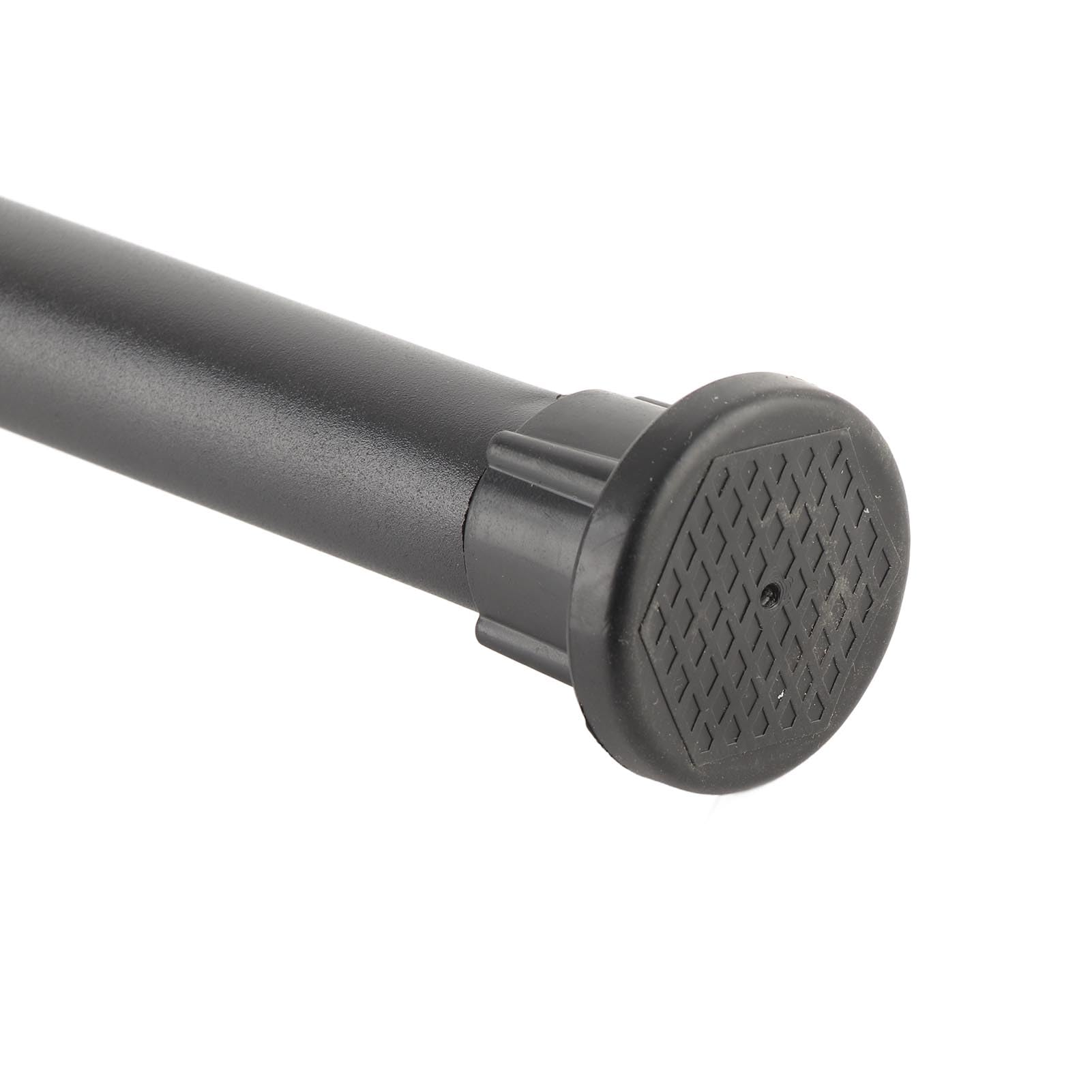 Tringle à Rideau Télescopique Noire à Tension, Tringle Réglable en Acier Inoxydable pour le Séchage des Vêtements et L'utilisation de Cintres – sans Poinçon, Polyvalente pour Différents (70