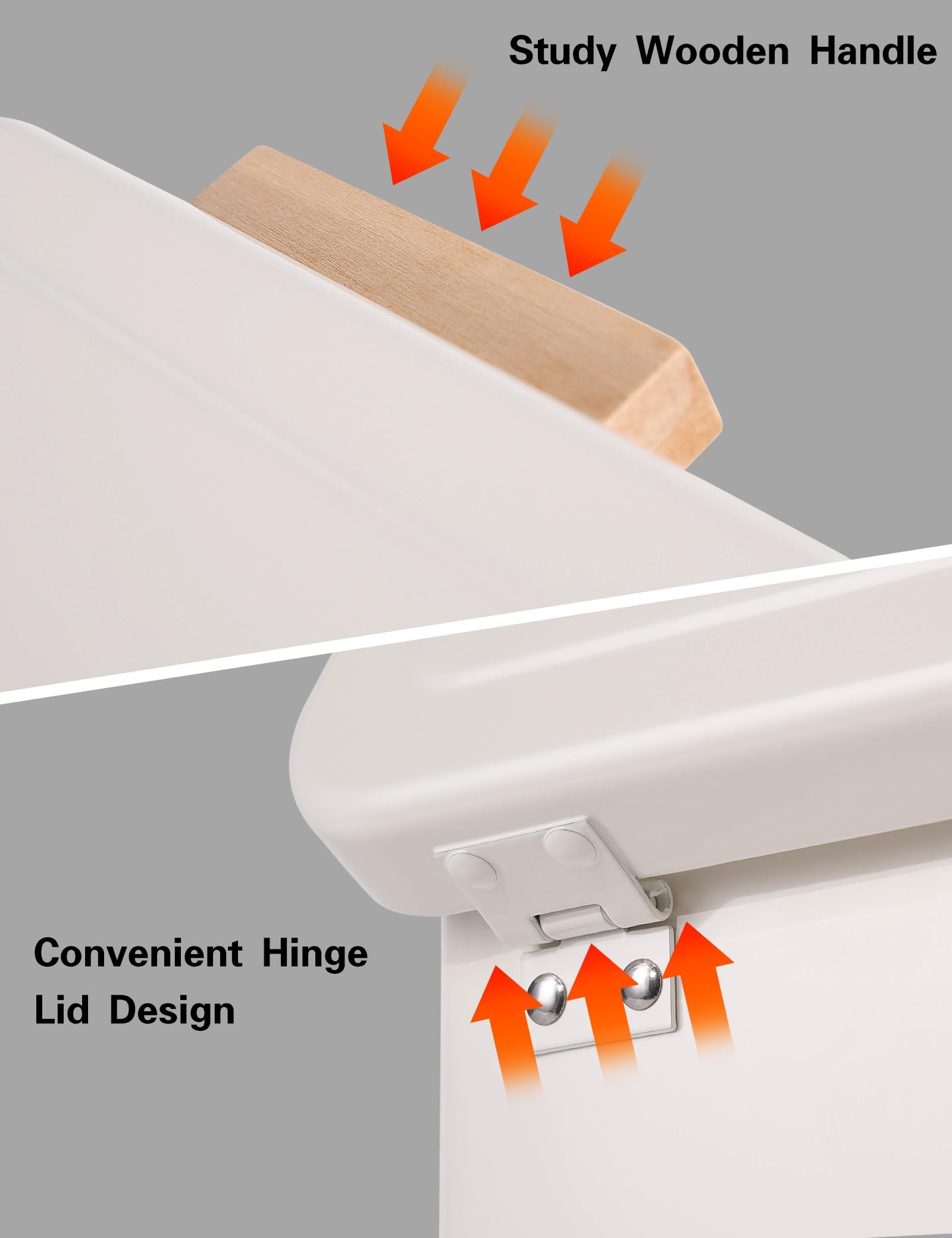 Dryer Sheet Holder with Lid & Wooden Handle -3 Dryer Sheet Holder with Lid & Wooden Handle -3