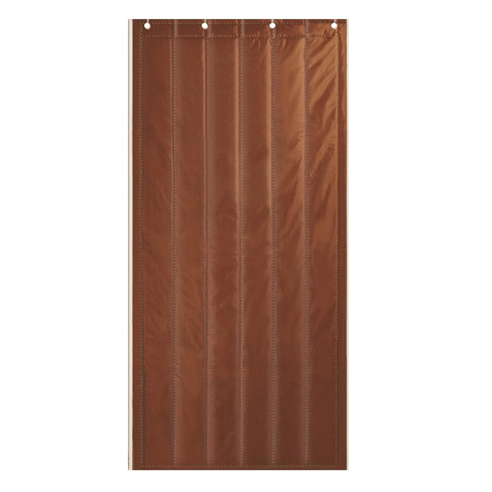 Rideau Thermique Thermique D'hiver, Rideau Porte Entrée a Isolation Thermique de Type Crochet, Rideau Thermique Isolant Anti Froid Isolé Chaud et Épais, Adapté a la Maison, au Centre Commercial(Brown,