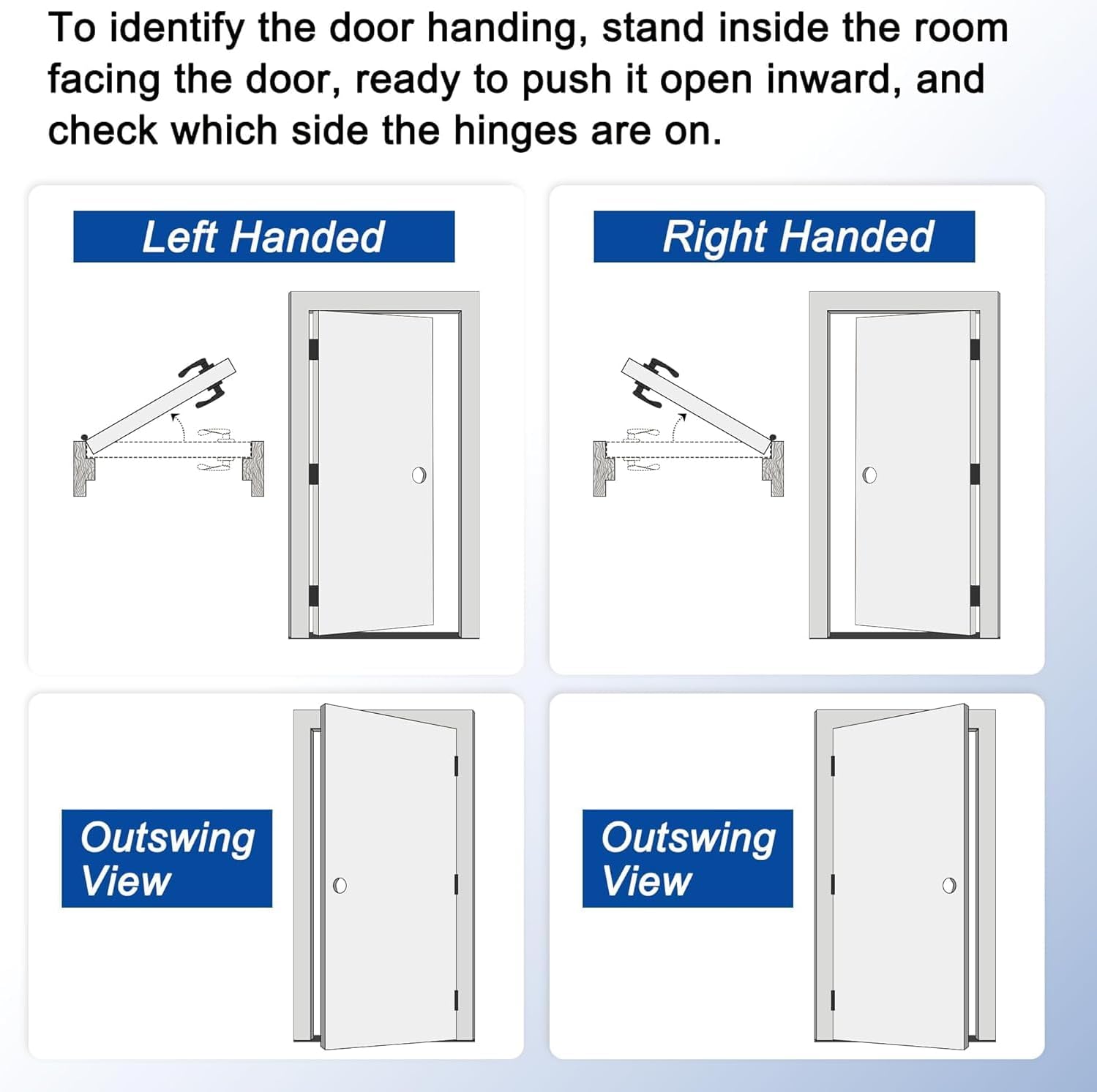 24 x 80 2-Panel Paintable Interior Door Slab with Ready-to-Assemble Silver Hinge and Right Hand Inswing Jamb Kit, Prehung Interior Door, White Primed Solid Pantry, Closet Doors, Bedroom Doors