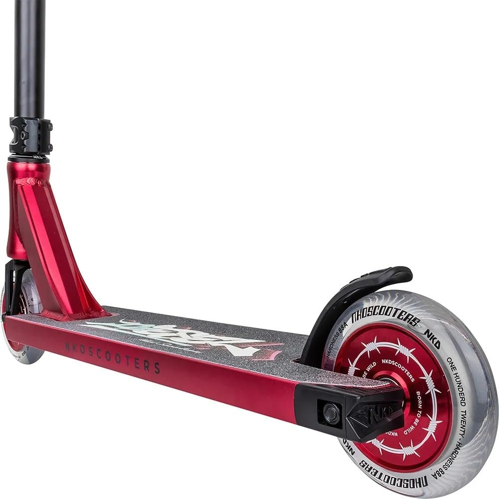 NKD Stunt Scooter - Diesel | Roulements Haute Performance ABEC-9 | Guidon Rotatif à 360° pour Le Freestyle | Alliage d’Aluminium 6061 Durable
