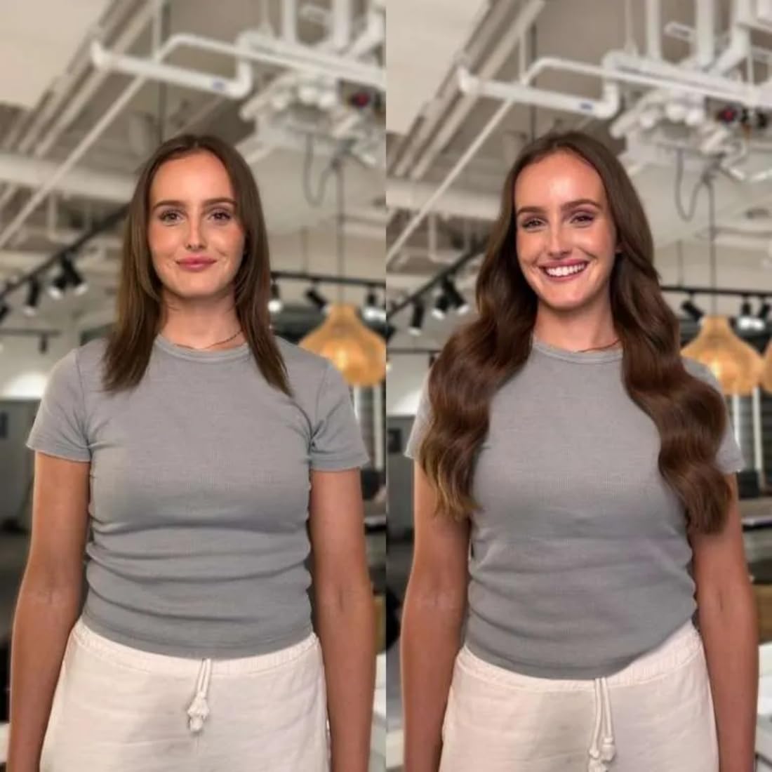LUMIERE Body Wave Clip-In Human Hair Extensions