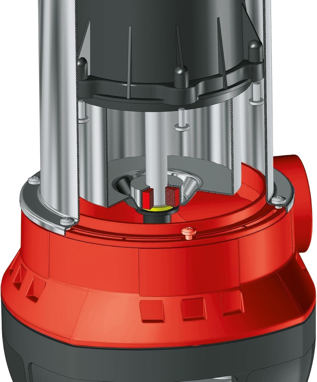 Einhell Schmutzwasserpumpe GC-DP 7835 (780W, Ø35 mm Fremdkörper, 15.700 L/h Förderleistung, Schwimmerschalter, Tragegriff, Kabelaufwicklung)