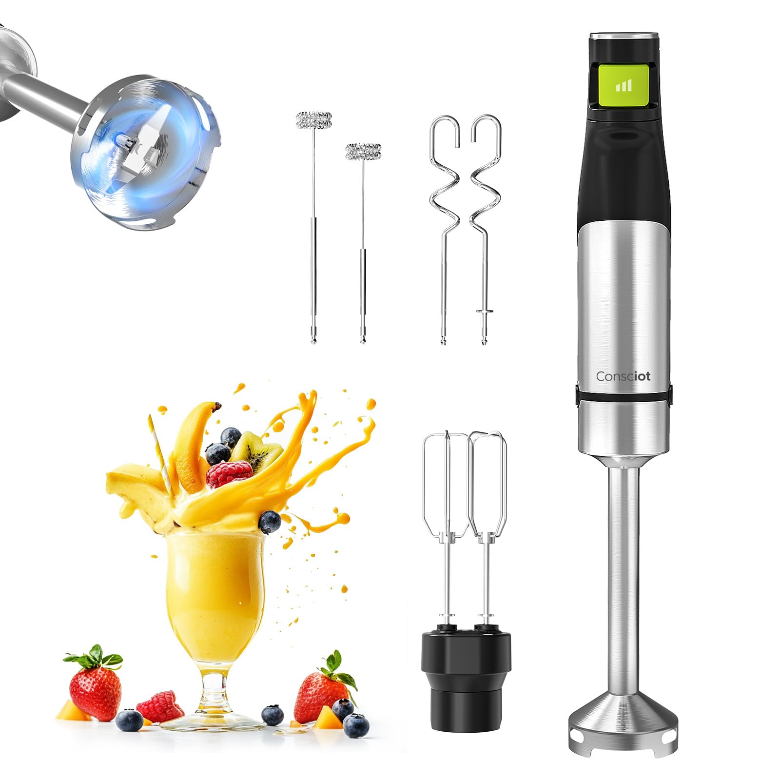 Consciot 4-in-1 Immersion Hand Blender