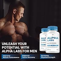 Vista 3 de Alpha Labs - Cápsulas para hombres, píldoras de complejo vitamínico AlphaLabs, fórmula oficial de Alpha Labs, suplemento dietético LabsAlpha
