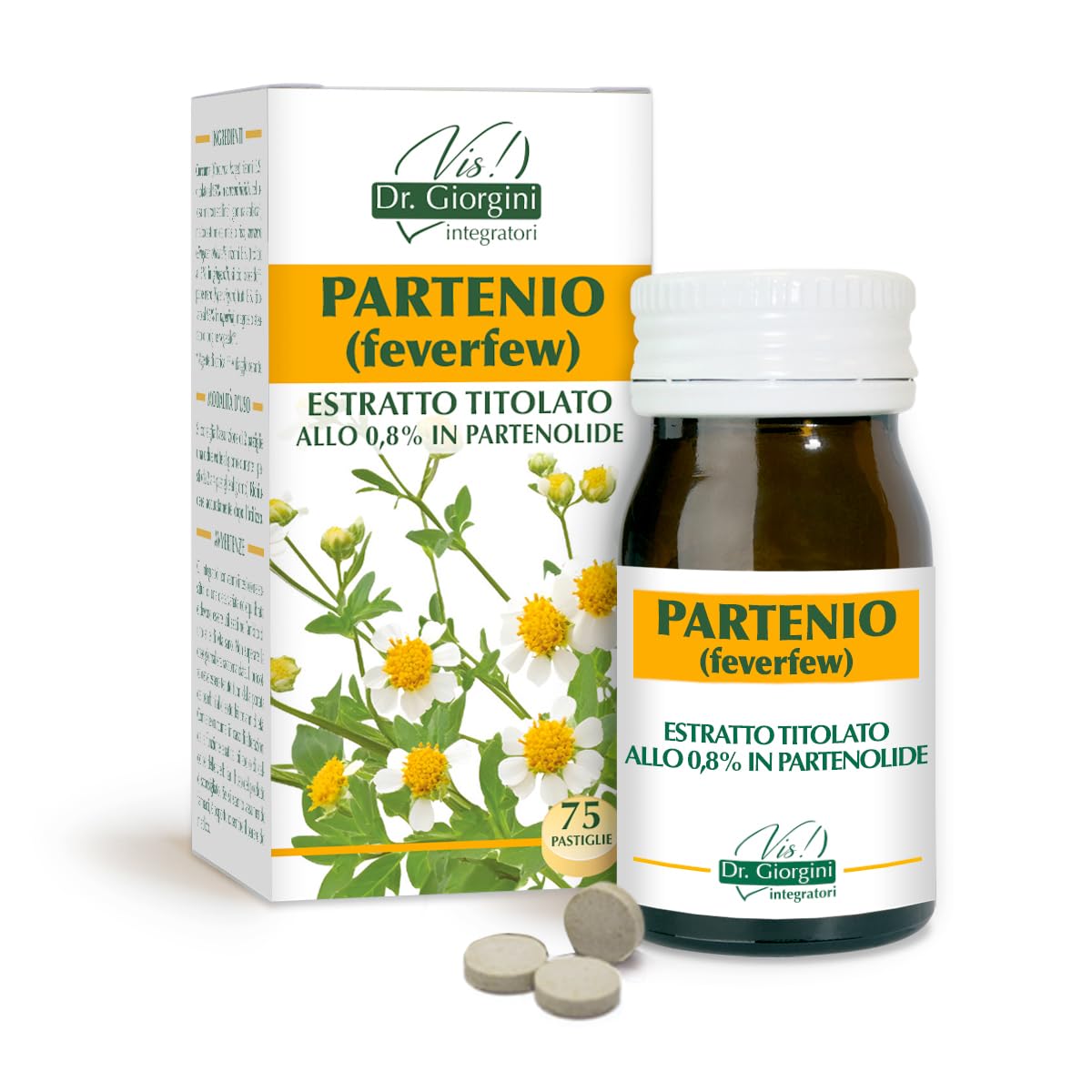 PARTENIO Estratto titolato Pastiglie - 30 g