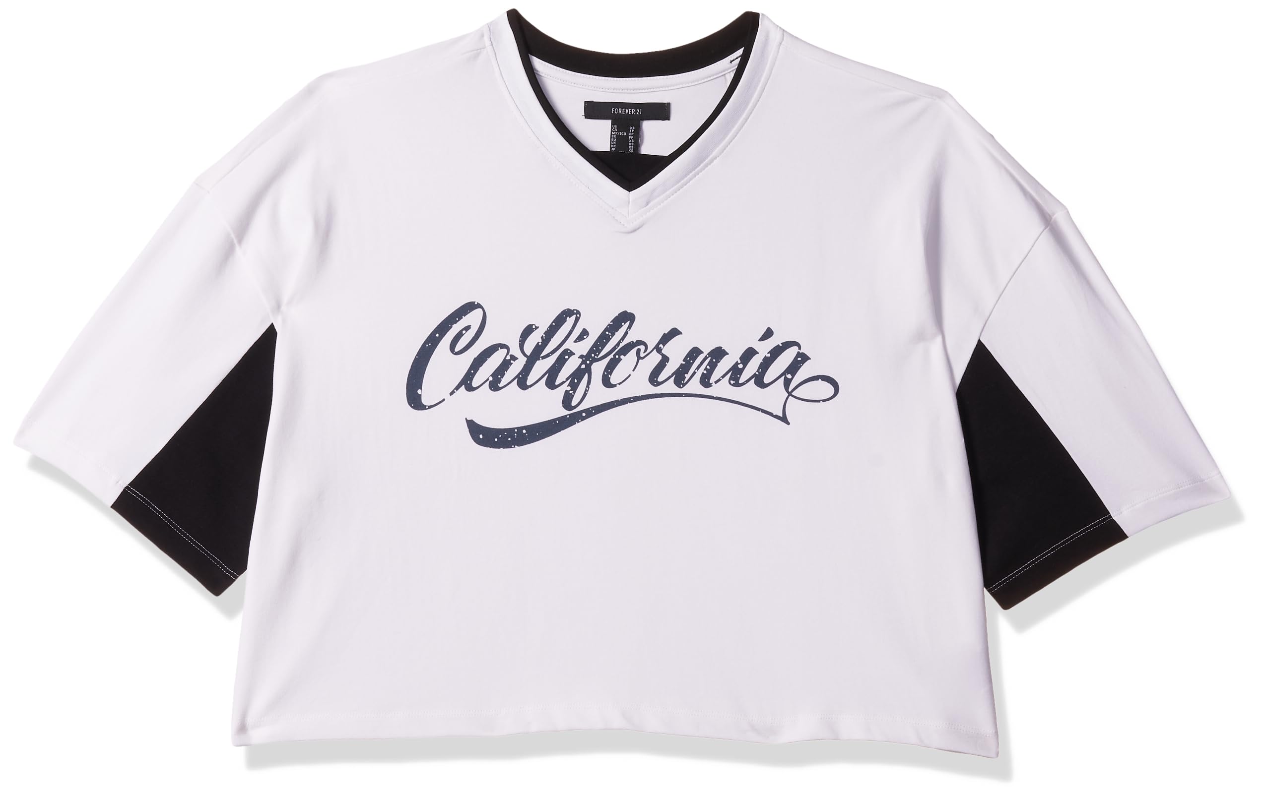 forever 21 Women Graphic Oversized Crop Top-picture-56
