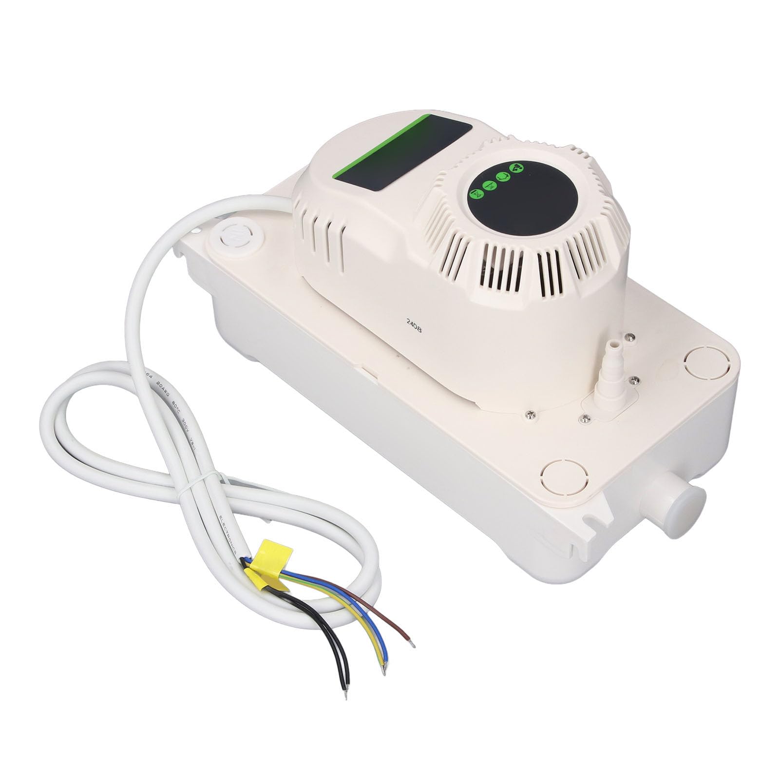 Hyuduo Pompa Centrifuga per Condensa, Materiale ABS, Prestazioni Affidabili, Funzionamento Silenzioso, Facile da Installare, per Condizionatori Fino a 25 KW, Sollevamento 4 M