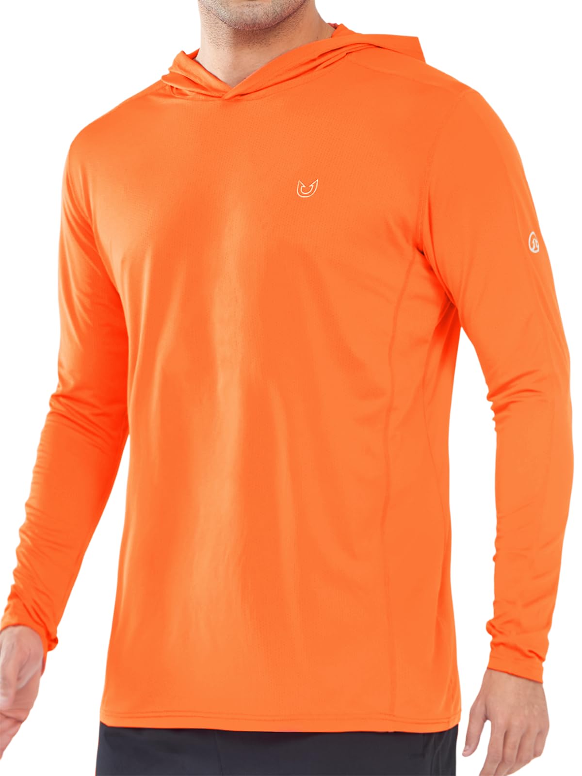 NORTHYARD Men's Sun Protection Shirt UPF 50+ Hoodie Long Sleeve Fishing Swim Rash Guard Shirts UV SPF Lightweight Running