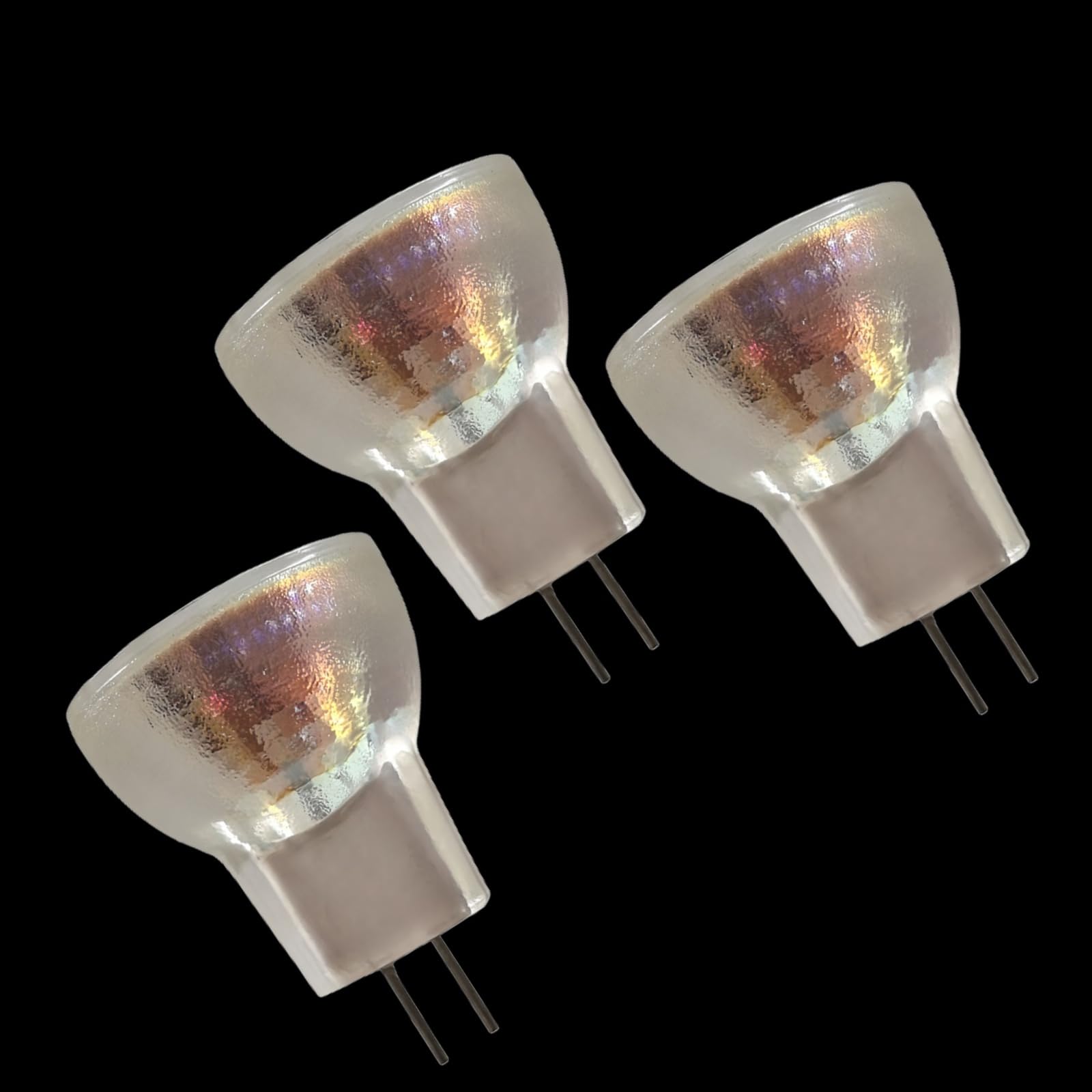 FNVMZ Halogen Spotlight Bulbs Mr-8 2Pcs 5W 10W 20W 35W 2 Pin Base Warm White Flood Lamp (6V-5W)