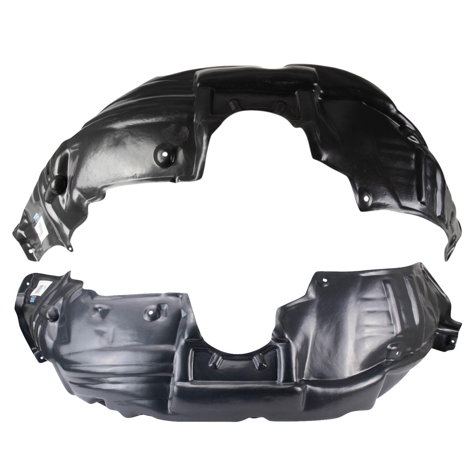 Front Inner Fender Liner Set Compatible with 2012-2015 Toyota Venza TO1248189 TO1249189