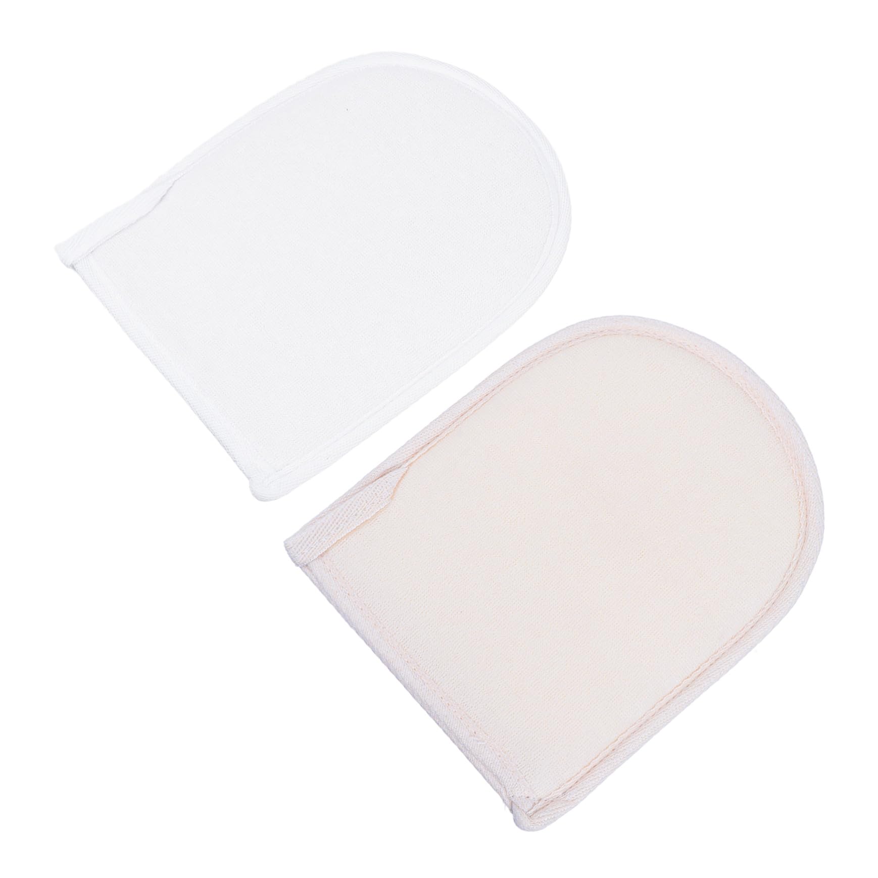 Beavorty 6piezas Guantes De Exfoliación Doble Cara De Luffa Natural Para Cuerpo De Masaje y Limpieza Para y Baño Exfoliante Ecológico Para Tipo De Piel