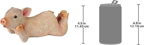 Miniatura 5 de Design Toscano Vogue La estatua del cerdo que descansa, a todo color