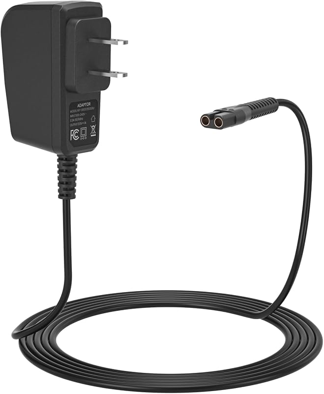 Carregador CGGXJP 3,5 V compatível com Wahl Color Pro 9649, cabo de 1,8 m