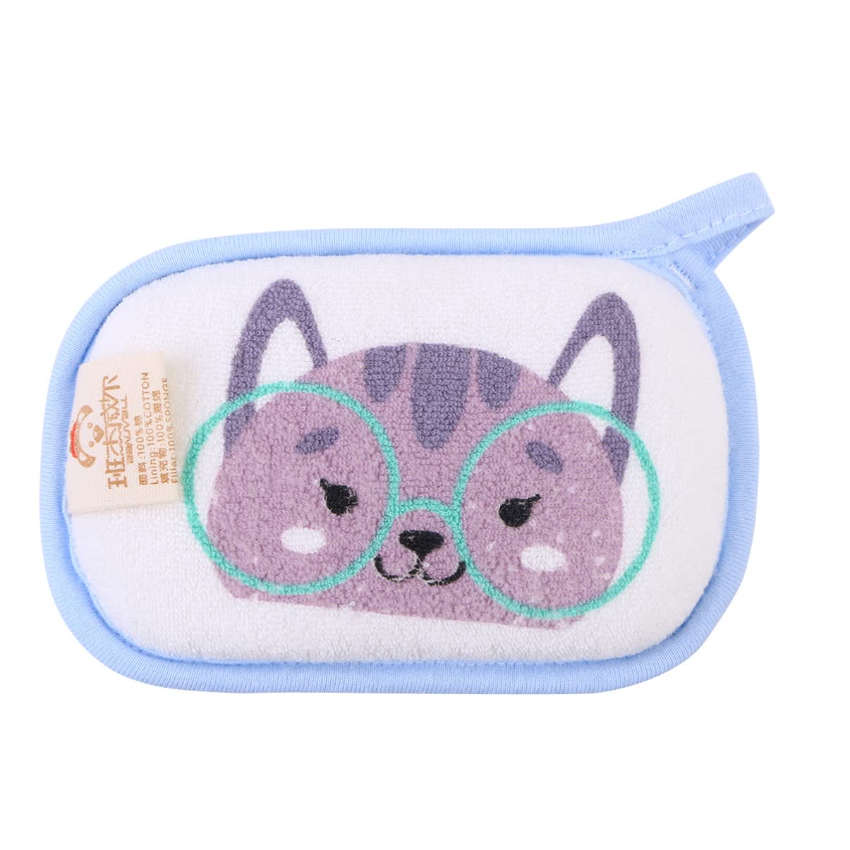 Cabilock Esponjas Esponja De Bebe Para Bañarse Esponja Bebe Recien Nacido Baño De Bebe Esponja De Ducha Baño De Algodón Tómate Un Baño Bebé