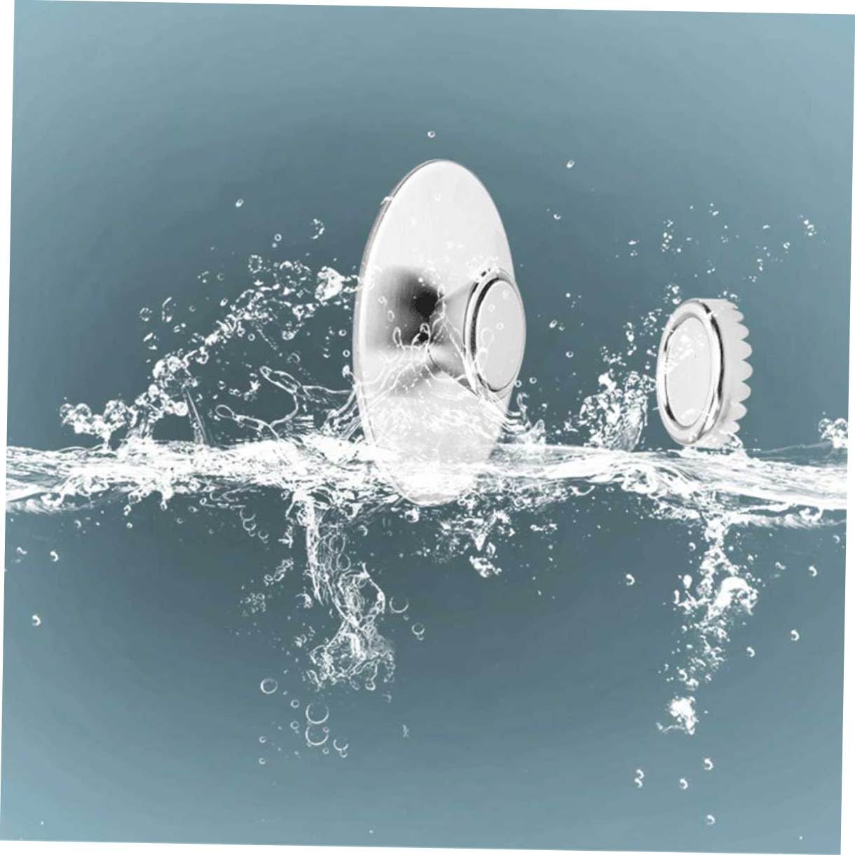 Cabilock 6stücke Magnetischer Seifenhalter Wandmontierte Seifenablage Mit Wasserableitung Elegantes Design Für Badezimmer Installieren Inkl Zubehör rutschfest Und Stabil
