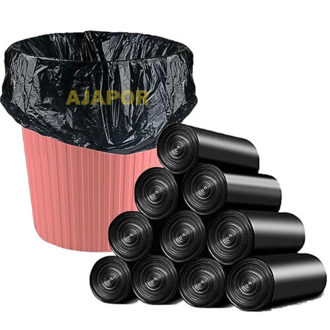 Biodegradable Garbage Bags/Dustbin Bags XXX-LARGE Size 30 * 50 Inch (10 Pieces) (Pack Of 1) Disposable Bags For Office Home Kitchen-image-27