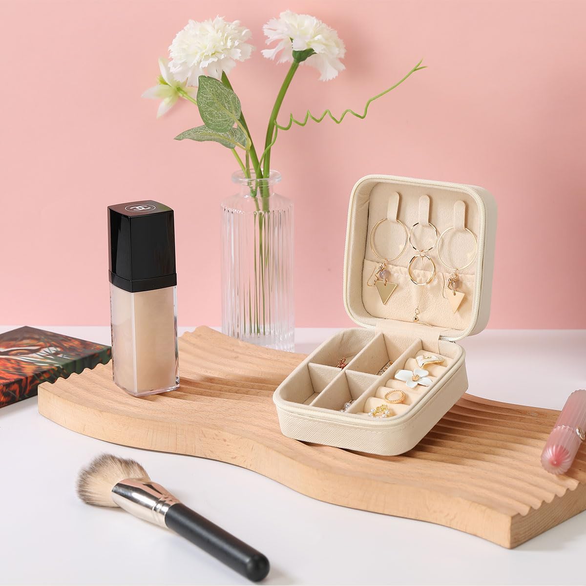 Cartoon Fans Gifts Travel Jewelry Case Box Organizer Cartoon Movie Inspired Gifts for Women Girls Tv Fans Birthday Christmas - Image 2