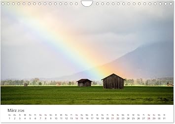 Magische Landschaften - Faszination Natur (Wandkalender 2026 DIN A4 quer), CALVENDO Monatskalender