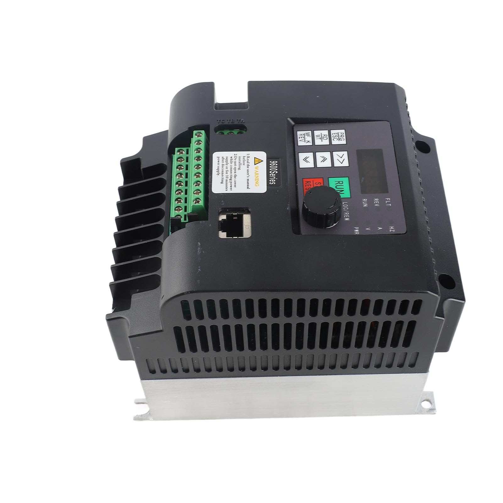 FTVOGUE 5,5 KW Solar-PV-Frequenzumrichter, 3-phasiger DC400-700V-Eingang, 0-380VAC-Ausgang mit MPPT-Controller für Privathaushalte, Unternehmen und Industrien