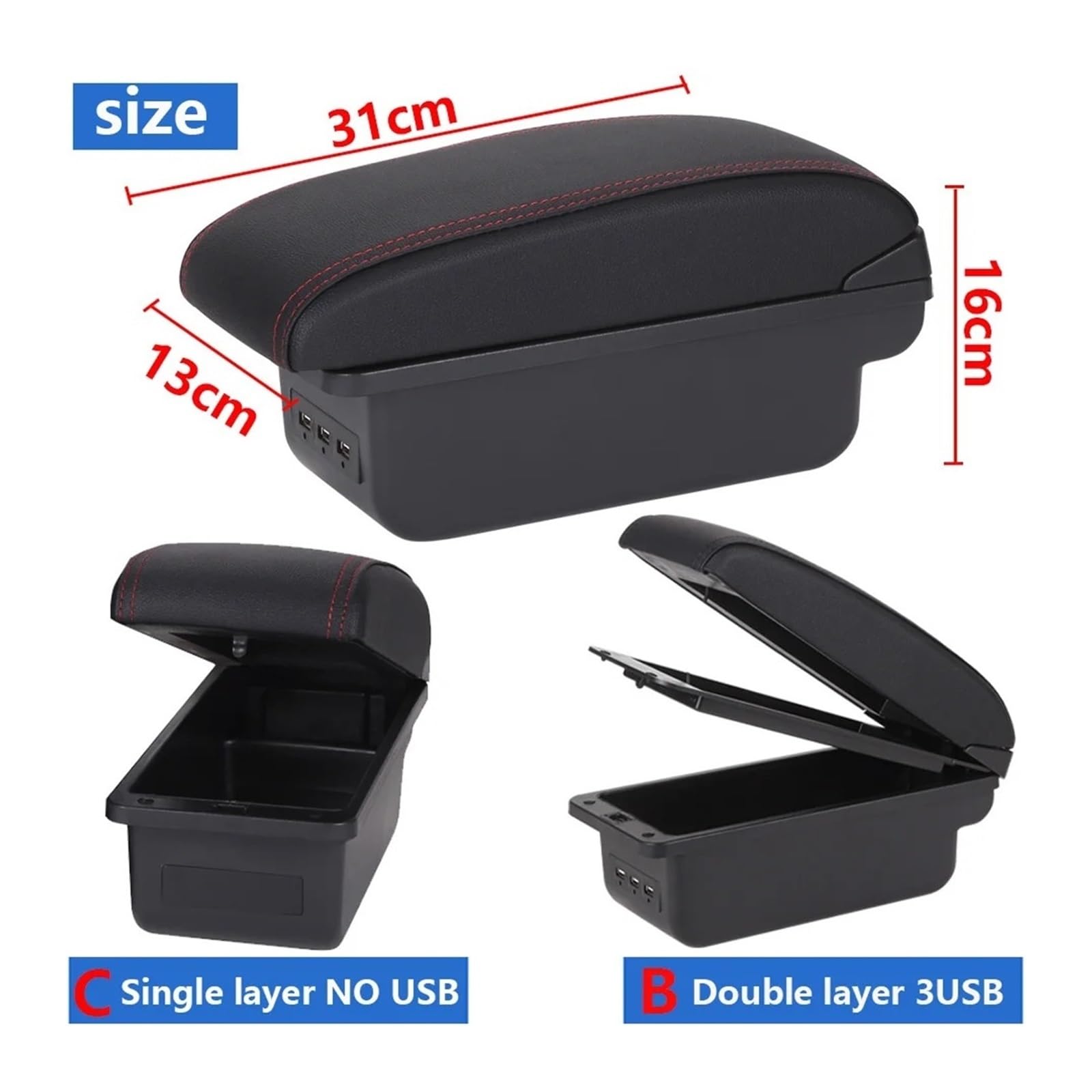 Box Bracciolo Auto Dettagli Interni Accessori