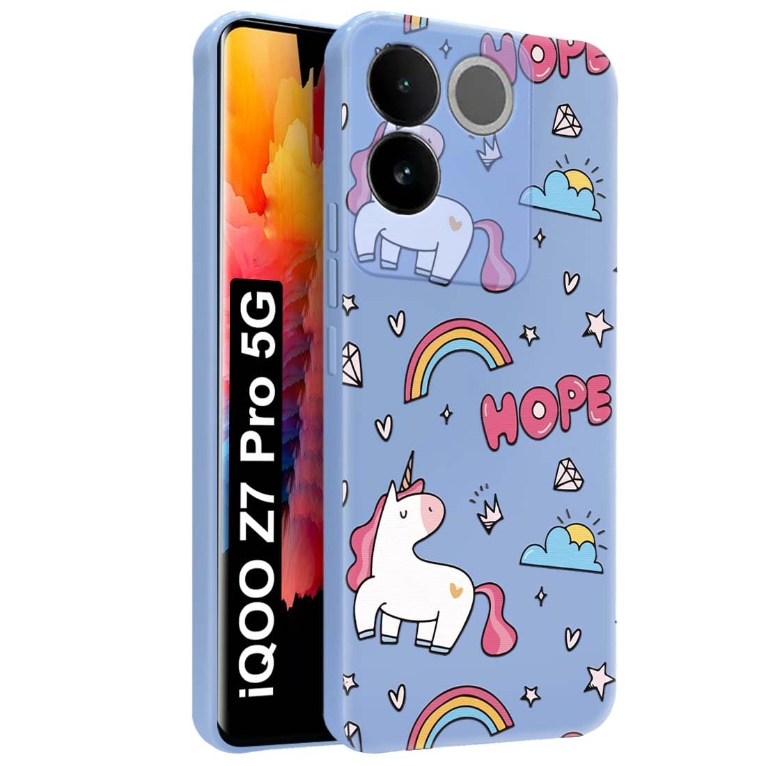 Fashionury iQOO Z7 Pro 5G Back Cover | Glossy Soft Silicon Flexible | Camera Bump Protection | All Side Shock Proof Silicon Designer Back Case Cover for iQOO Z7 Pro 5G -MB007 (B0CXQ1483R) Amazon Price History, Amazon Price Tracker