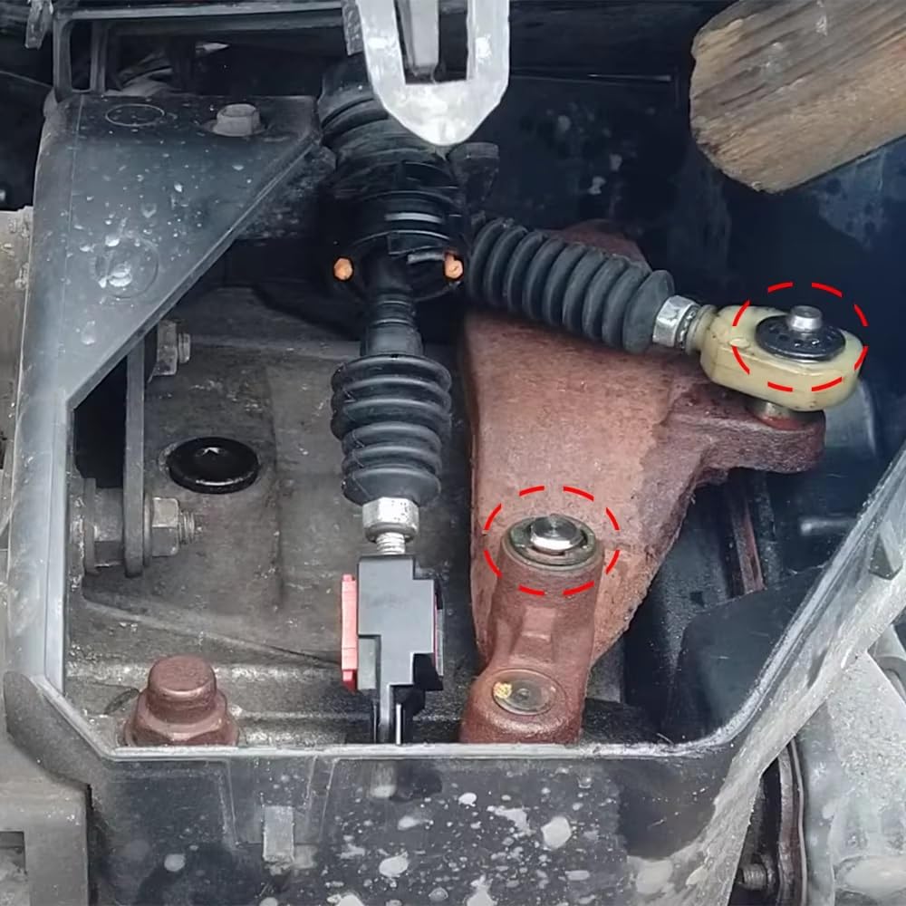 Schaltseil Kompatibel mit Ford Für Fiesta 2002–2008 Schaltkabelbuchse manueller Schalthebel Gelenkhülsen-Clip