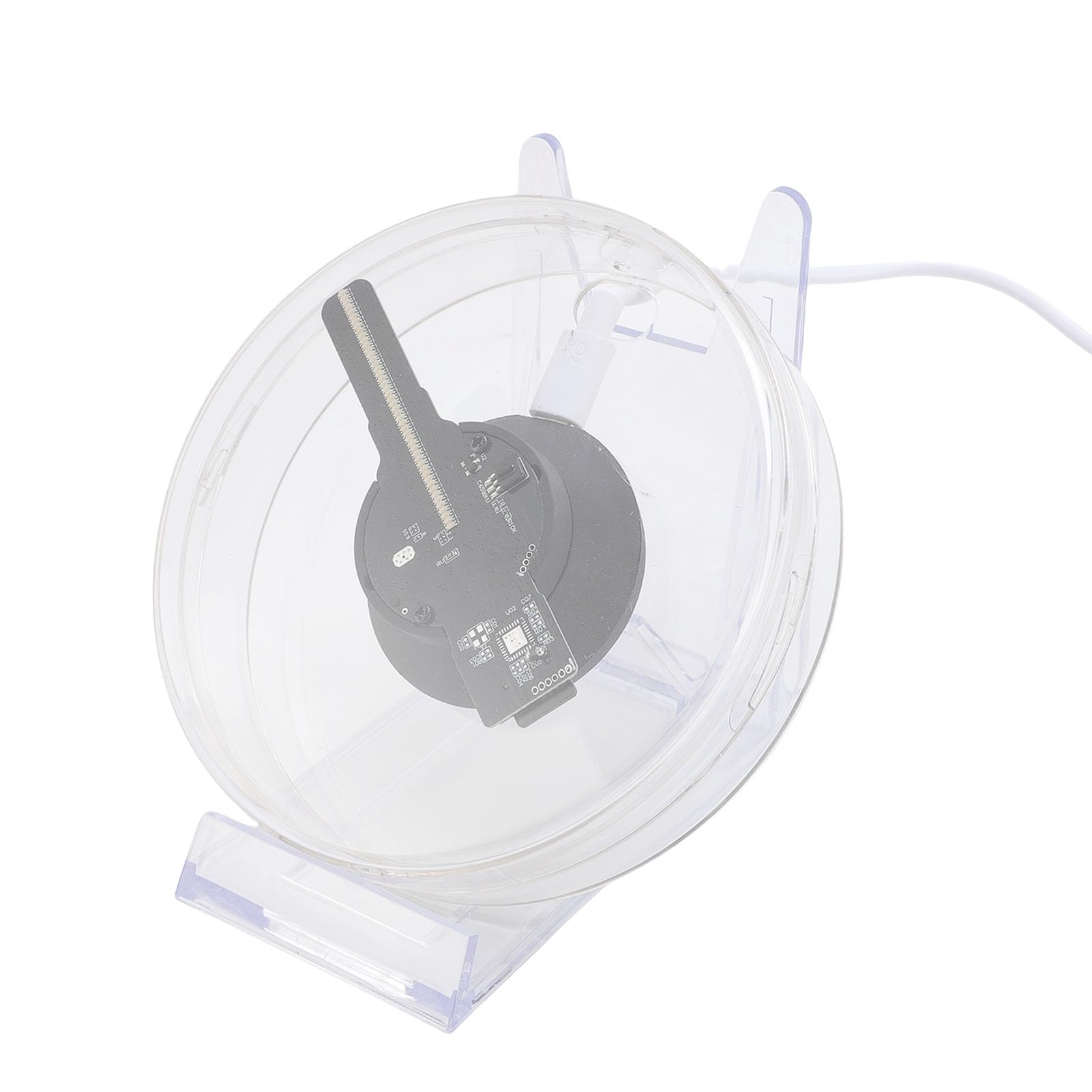 Fabater Fan con Ologramma 3D Display Pubblicitario con Risoluzione HD Vivida 1080X1600 per Negozi Aziendali, Telecomando WiFi per Ristoranti