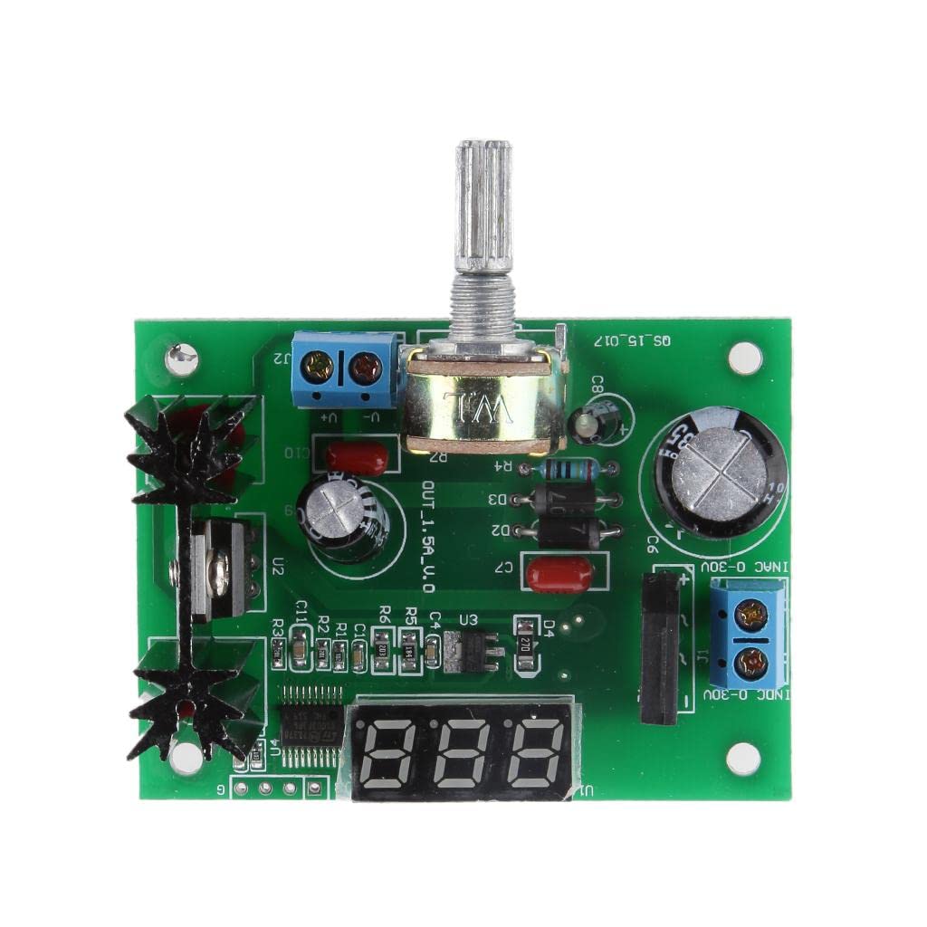 Adjustable Regulated Power Supply Kit AC/DC Module Short Circuit Protection-image-6