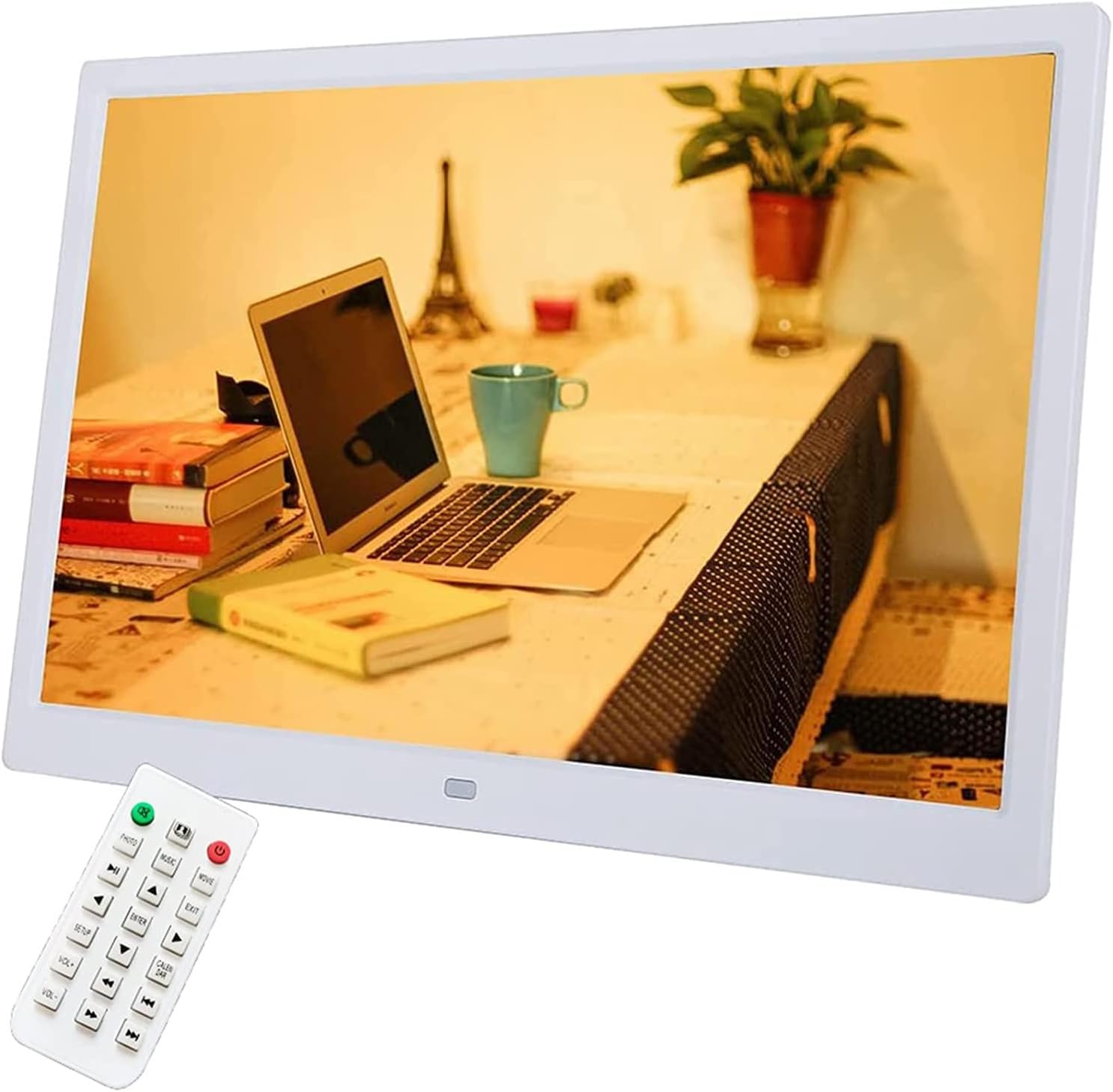 20Inch Digital Picture 169 HD LED Screen Frame1920x1080,MP3 MP4 Movie Player,350 Lumens,Full