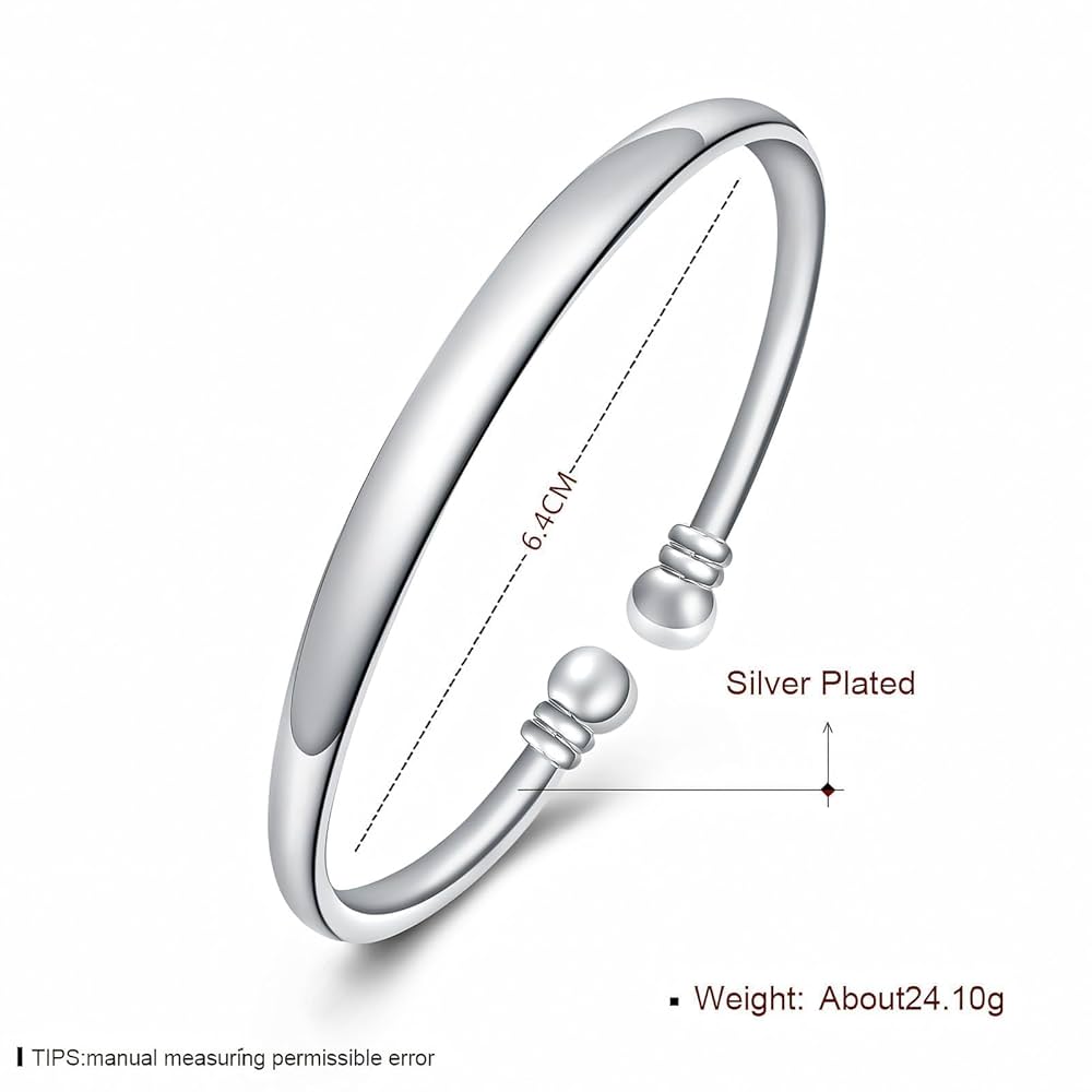 Amazon.com: Handmade 925 Sterling Silver Bracelet For Women