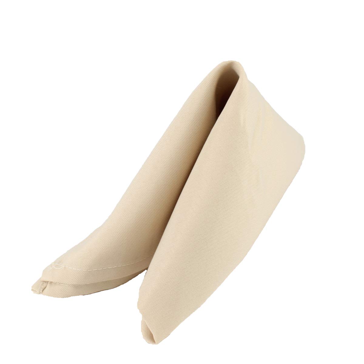 Trimming Shop 20 Inch Beige Polyester Table Napkins, 50x50cm Square, Reusable
