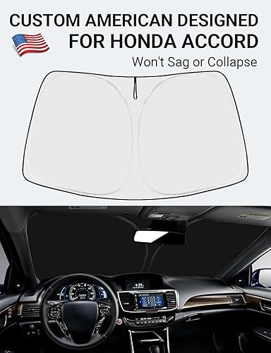 Miniatura 220 de Proadsy Parasol para parabrisas para Ford F-150 2015-2020 F150 Lariat, King Ranch, Platinum, XL XLT Limited Raptor, plegable, protector solar que